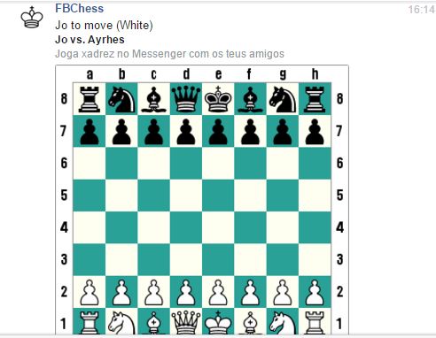 Sabia que pode jogar xadrez no facebook? - Menos Fios